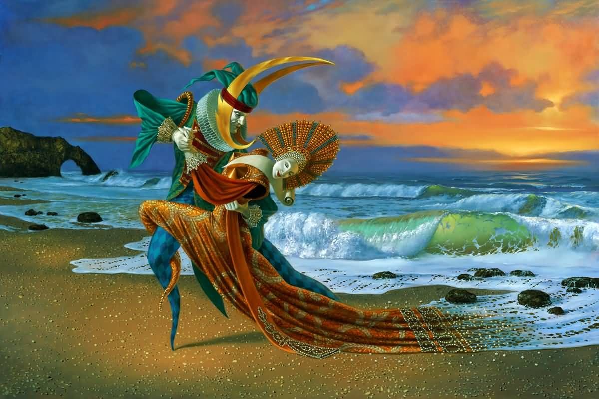 Michael Cheval Sunset Tango II (SN)